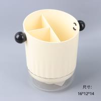 1014糖豆圆形筷笼（黑色）